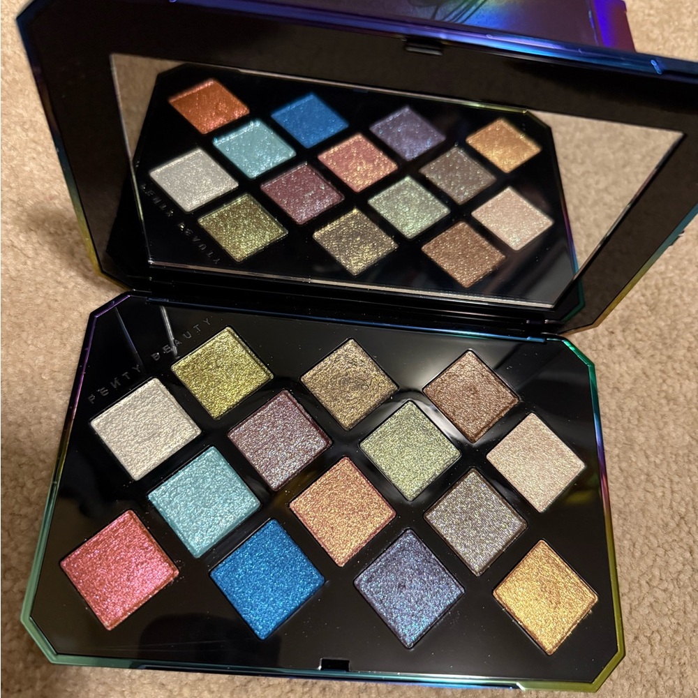 Fenty Beauty Eyeshadow shimmer Palette - Multi-Color in Galaxy